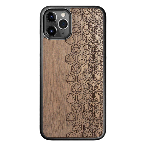 Wooden Case for iPhone 11 Pro Geometric