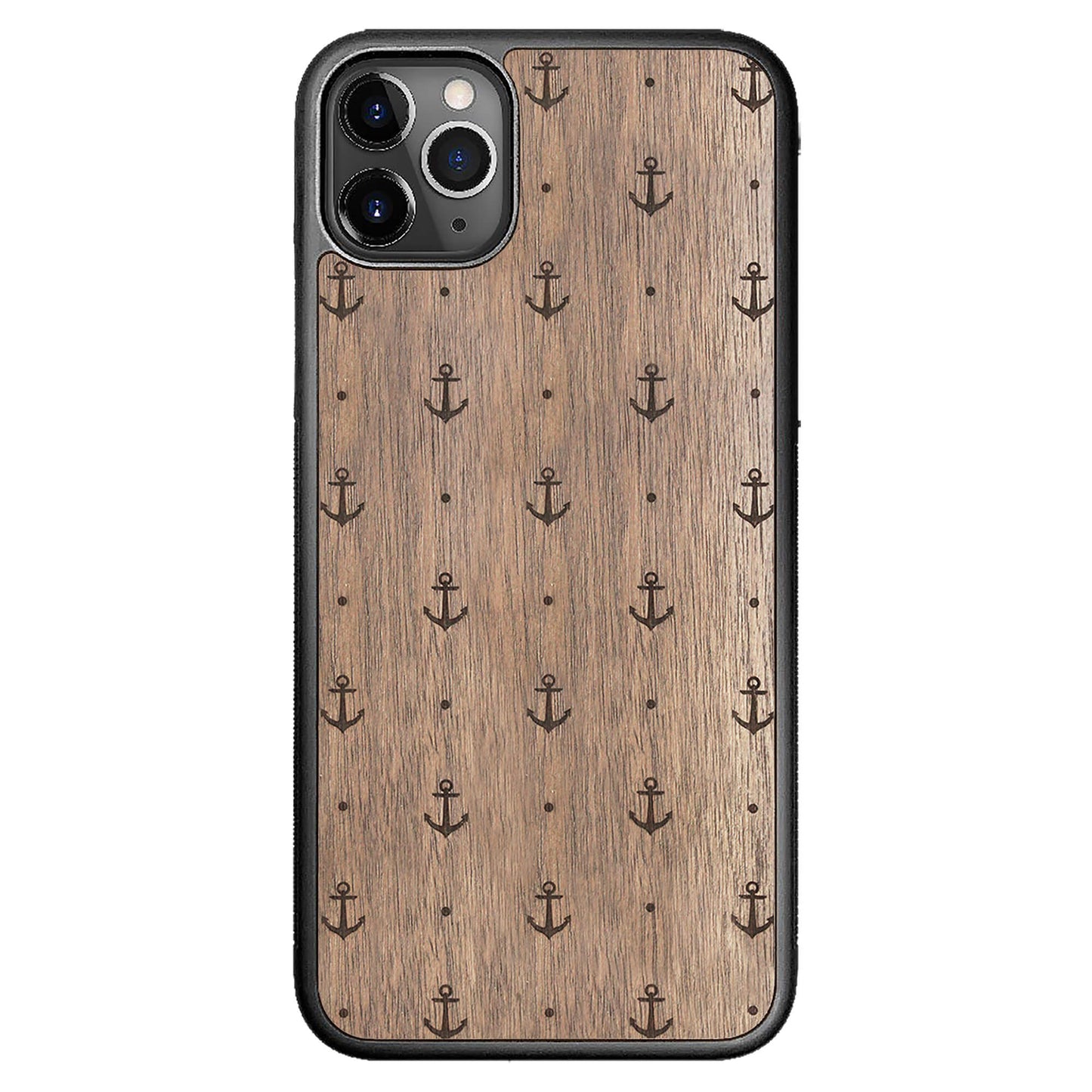 Wooden Case for iPhone 11 Pro Max Anchor