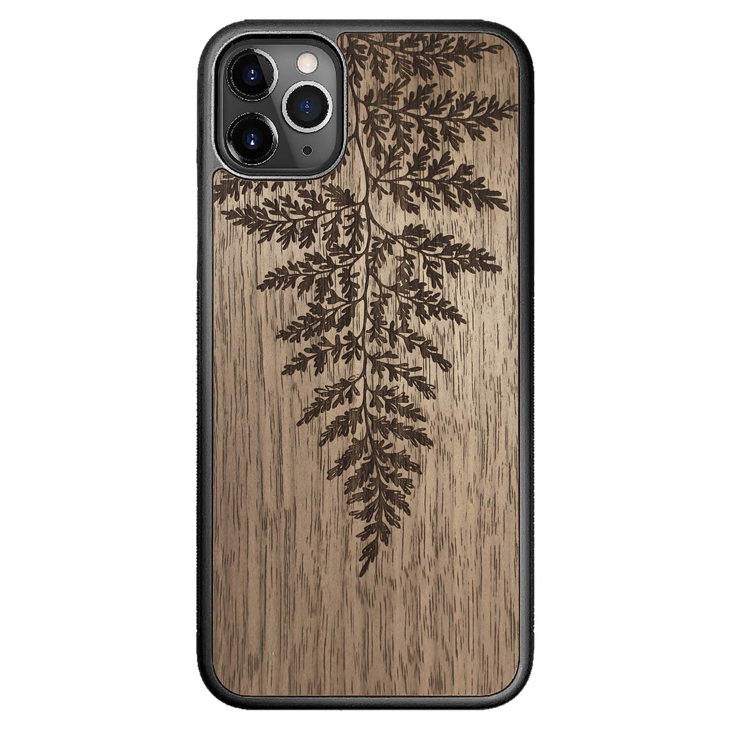 Wooden Case for iPhone 11 Pro Max Fern