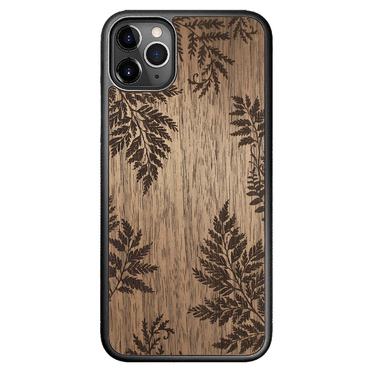 Wooden Case for iPhone 11 Pro Max Botanical Fern
