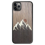 Wooden Case for iPhone 11 Pro Max Mountain
