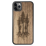 Wooden Case for iPhone 11 Pro Max Pines