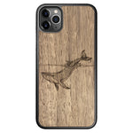 Wooden Case for iPhone 11 Pro Max Whale