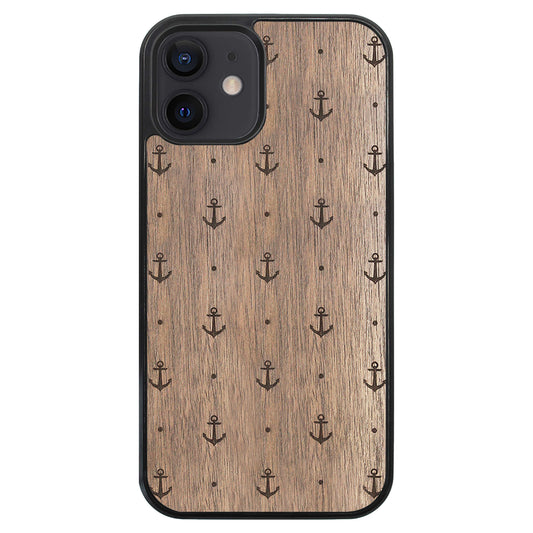 Wooden Case for iPhone 12 Anchor
