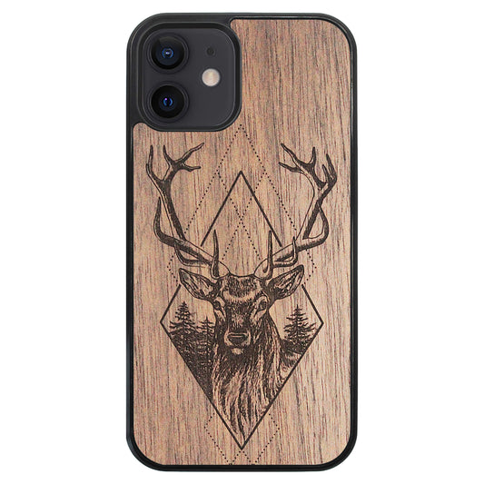Wooden Case for iPhone 12 Deer