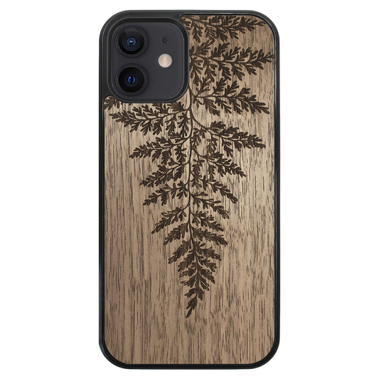 Wooden Case for iPhone 12 Fern