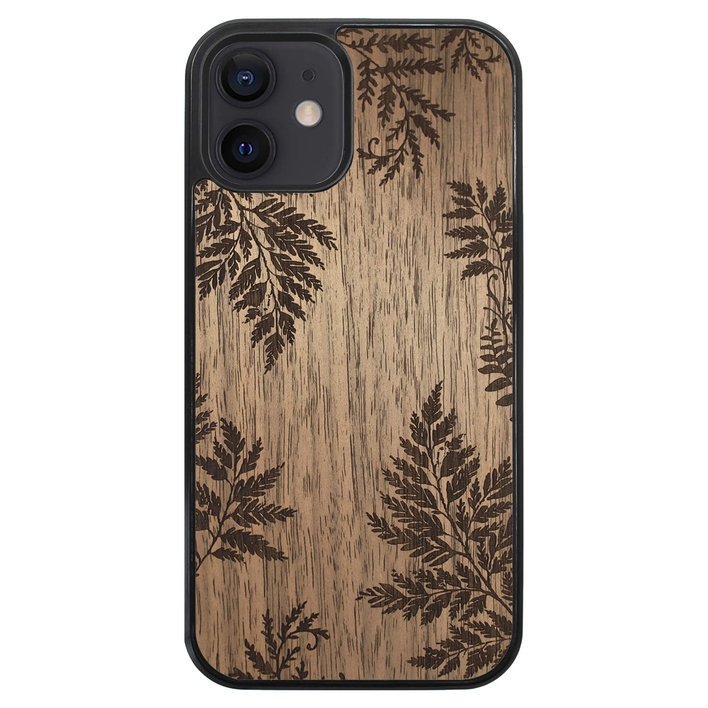 Wooden Case for iPhone 12 Botanical Fern