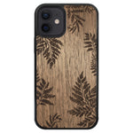 Wooden Case for iPhone 12 Mini Botanical Fern
