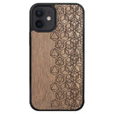 Wooden Case for iPhone 12 Mini Geometric