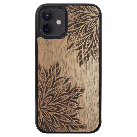 Wooden Case for iPhone 12 Mini Mandala