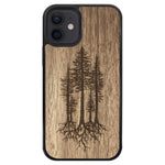 Wooden Case for iPhone 12 Mini Pines