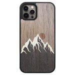 Wooden Case for iPhone 12 Pro Mountain