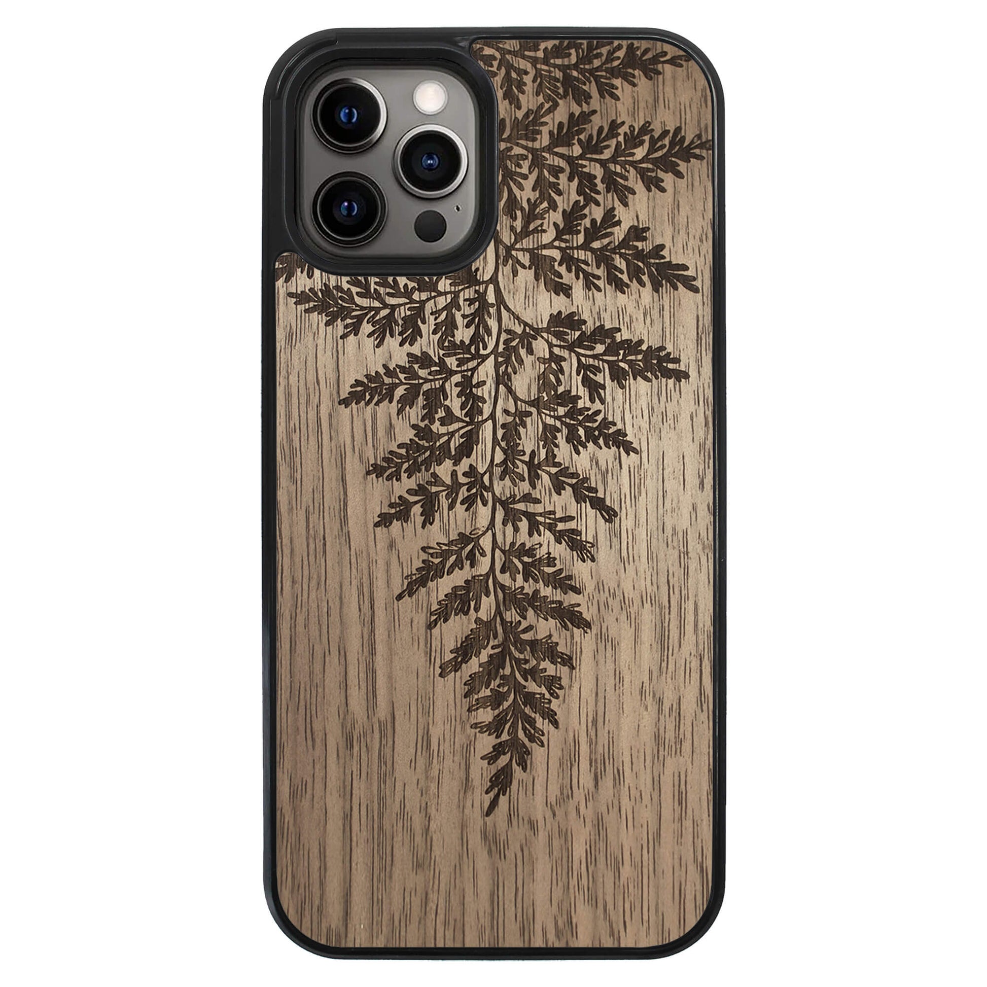 Wooden Case for iPhone 12 Pro Max Fern