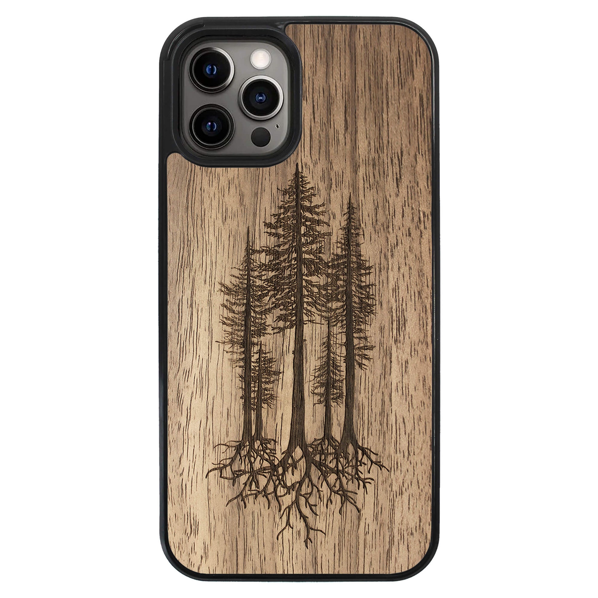 Wooden Case for iPhone 12 Pro Max Pines
