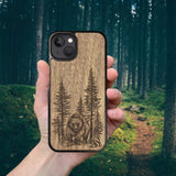 Wood iPhone 11 Pro Case Bear Forest