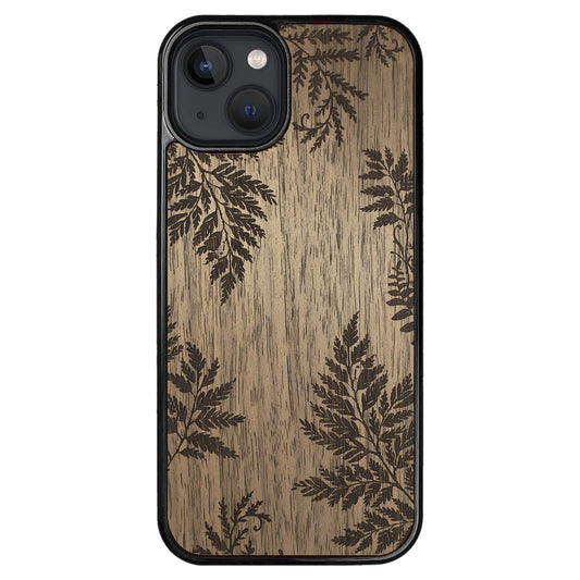 Wooden Case for iPhone 13 Botanical Fern