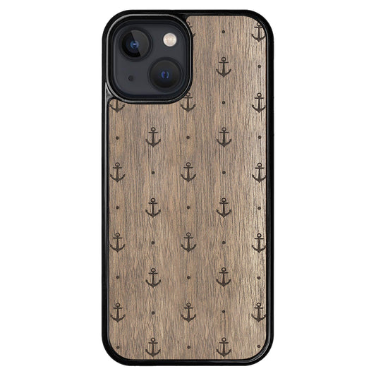 Wooden Case for iPhone 13 Mini Anchor
