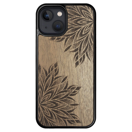 Wooden Case for iPhone 13 Mini Mandala