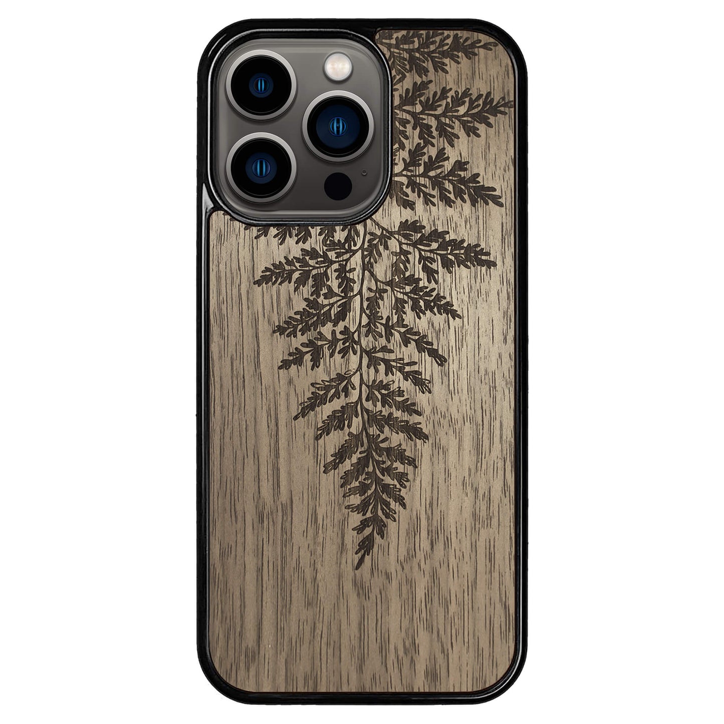 Wooden Case for iPhone 13 Pro Fern