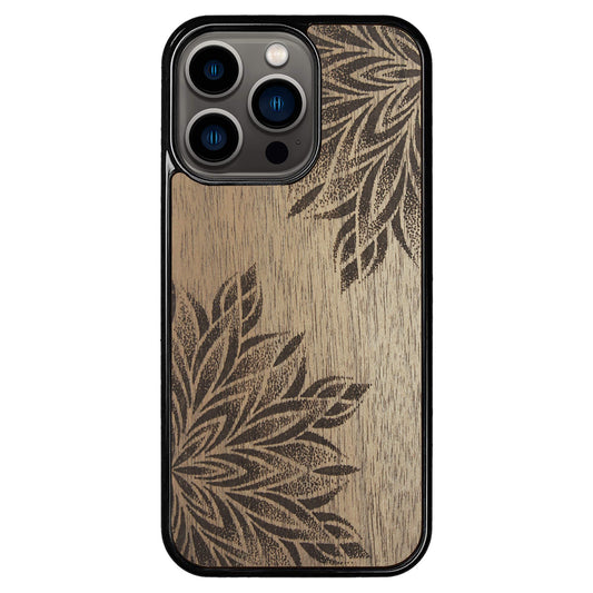 Wooden Case for iPhone 13 Pro Mandala