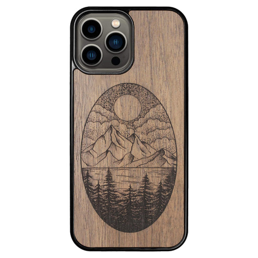 Wooden Case for iPhone 13 Pro Max Landscape