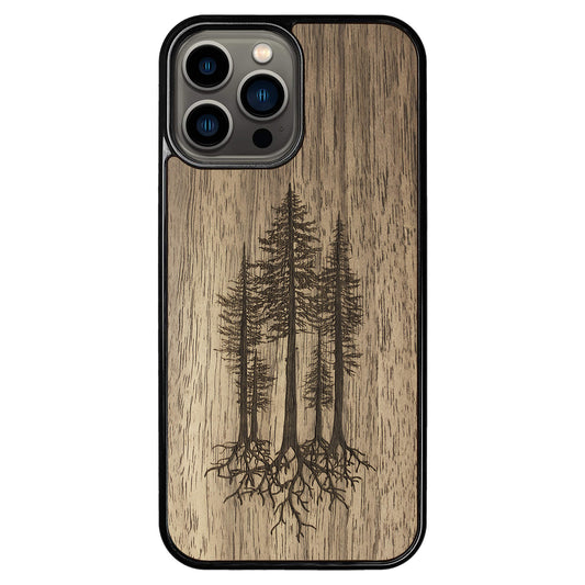 Wooden Case for iPhone 13 Pro Max Pines