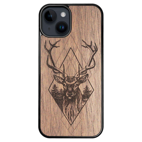 Wooden Case for iPhone 14 Deer