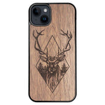 Wooden Case for iPhone 14 Plus Deer
