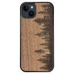 Wooden Case for iPhone 14 Plus Forest