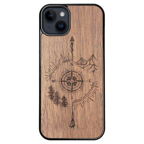 Wooden Case for iPhone 14 Plus Just Go