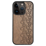 Wooden Case for iPhone 14 Pro Geometric