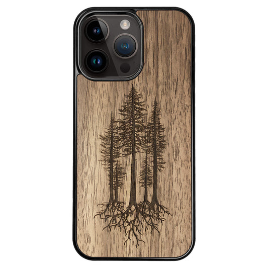 Wooden Case for iPhone 14 Pro Max Pines