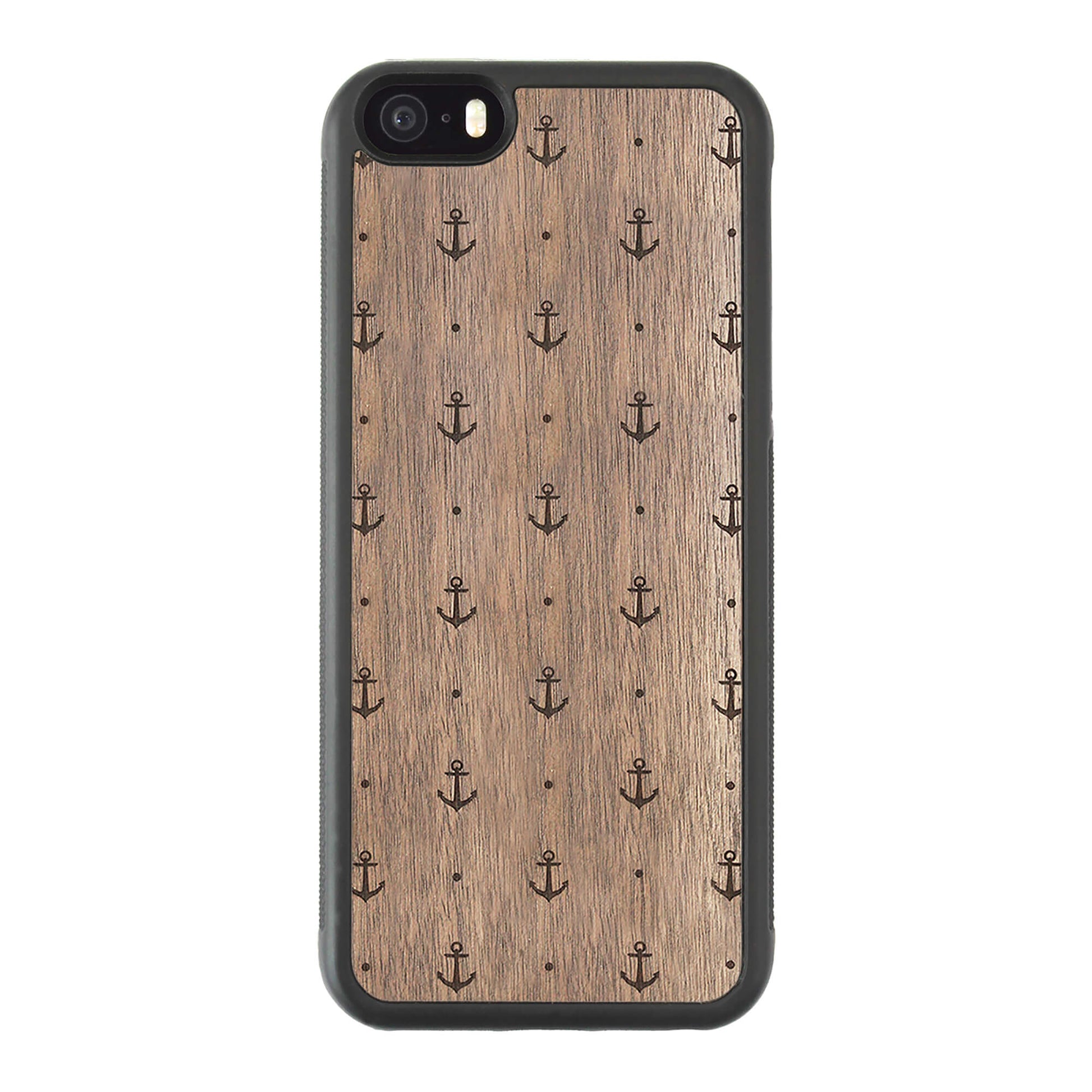 Wooden Case for iPhone 5/5S Anchor