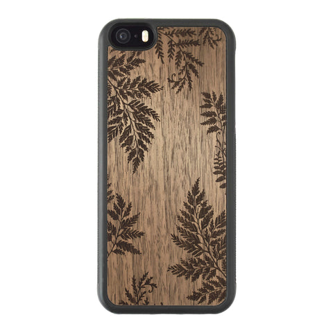 Wooden Case for iPhone 5/5S Botanical Fern