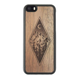 Wooden Case for iPhone 5/5S Mountain Night