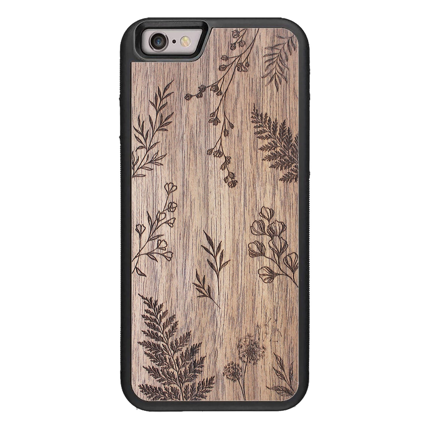 Wooden Case for iPhone 6/6S Botanical