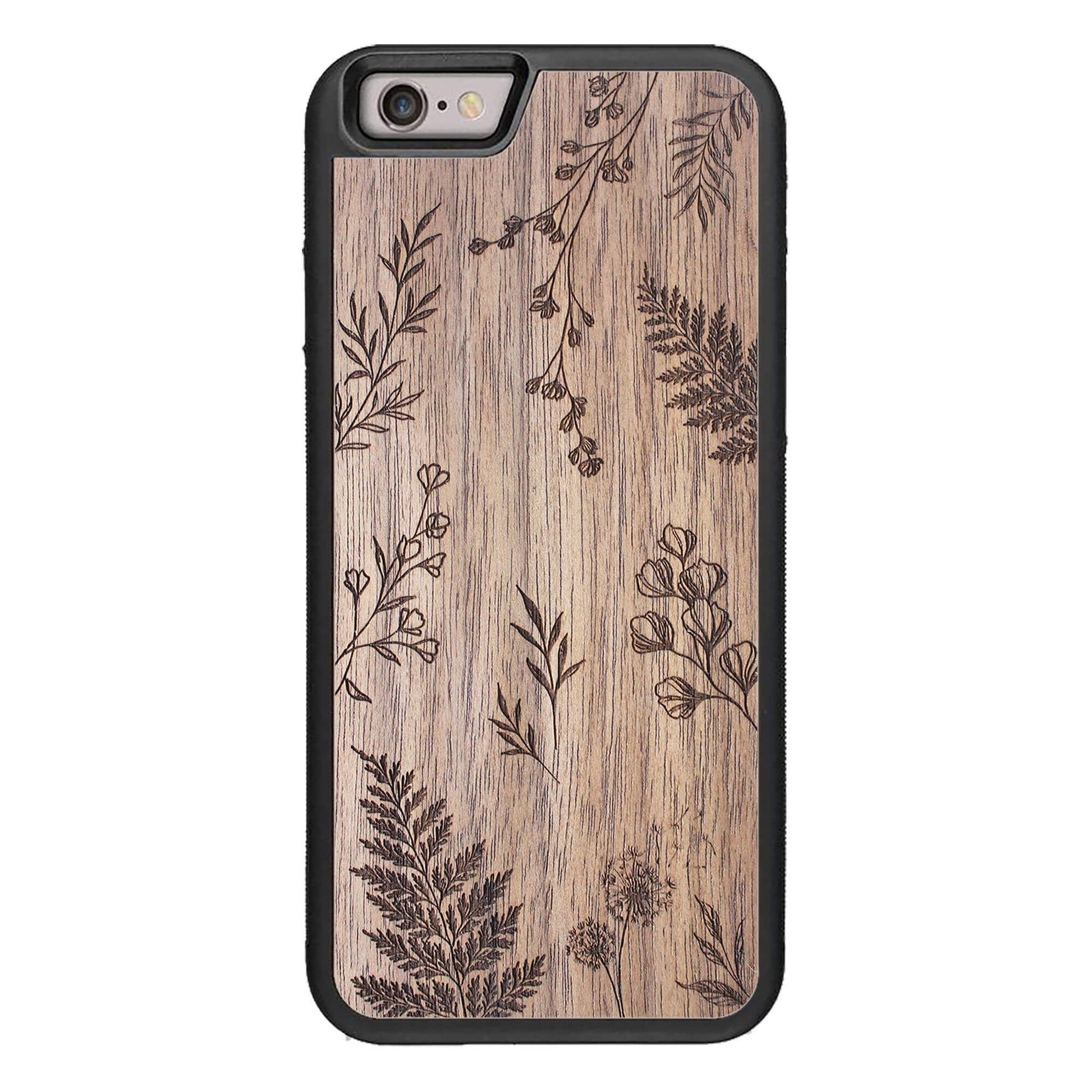 Wooden Case for iPhone 6/6S Botanical