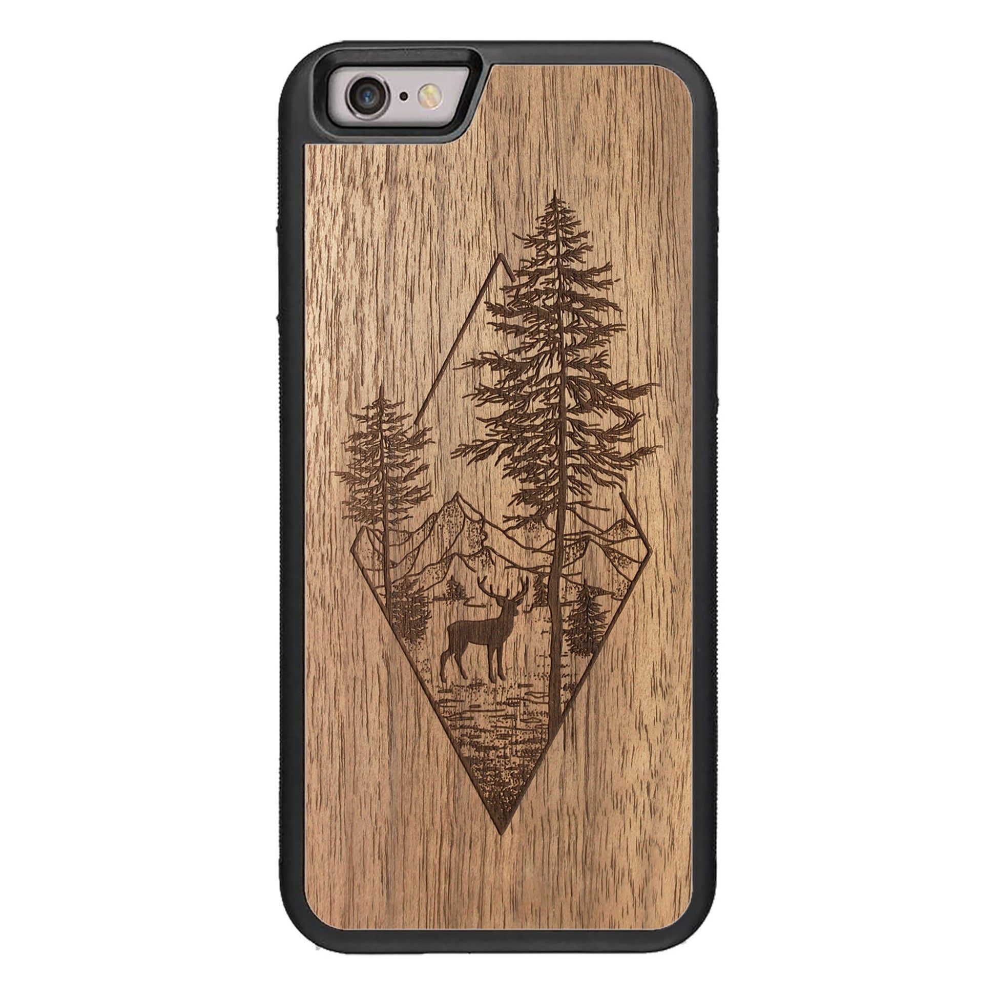 Wooden Case for iPhone 6/6S Deer Woodland