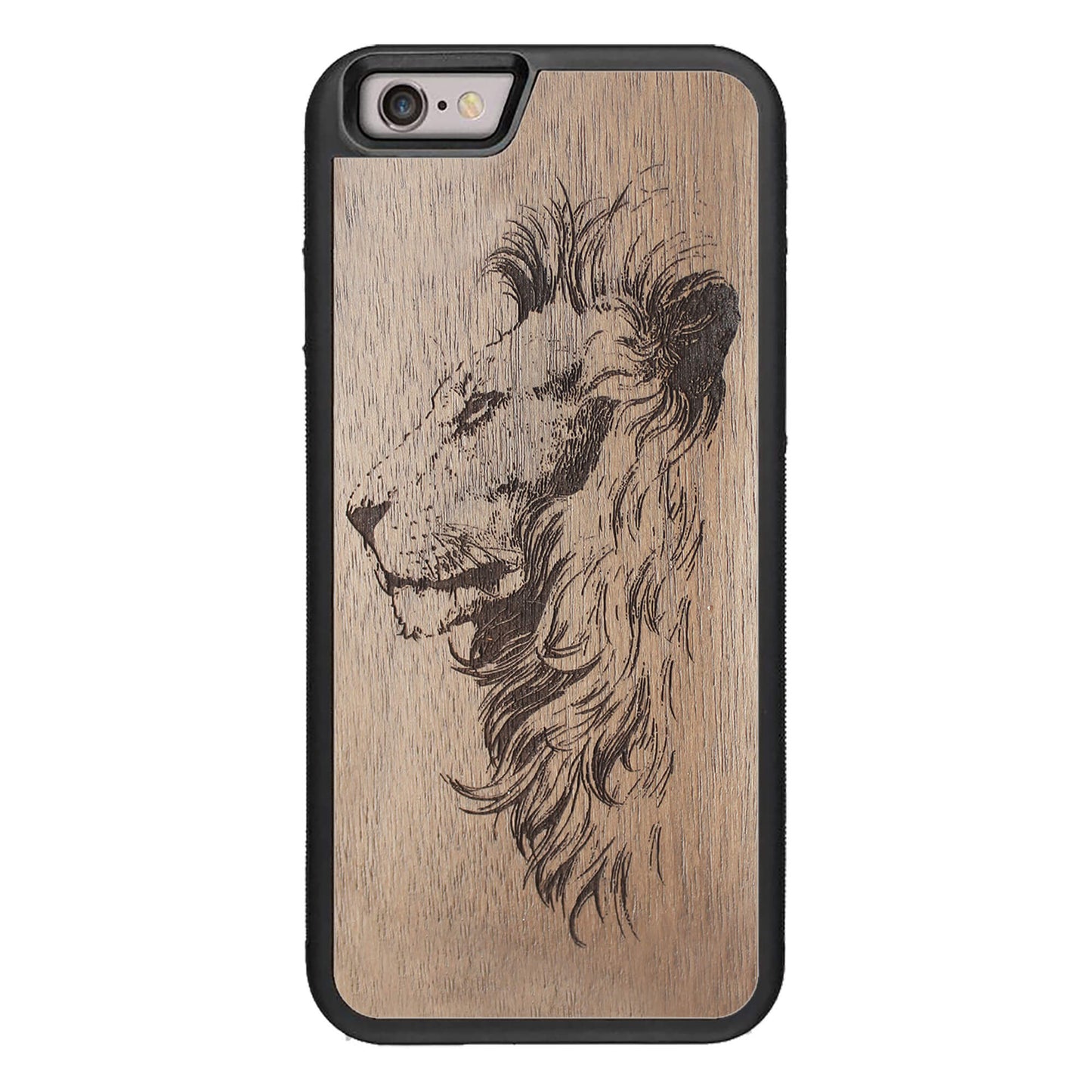Wooden Case for iPhone 6/6S Lion