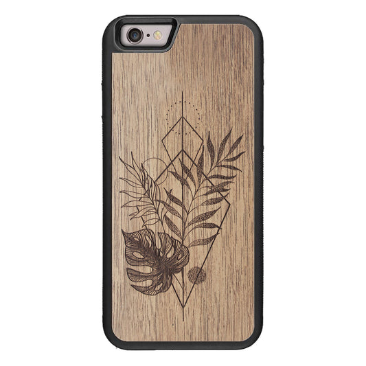 Wooden Case for iPhone 6/6S Monstera