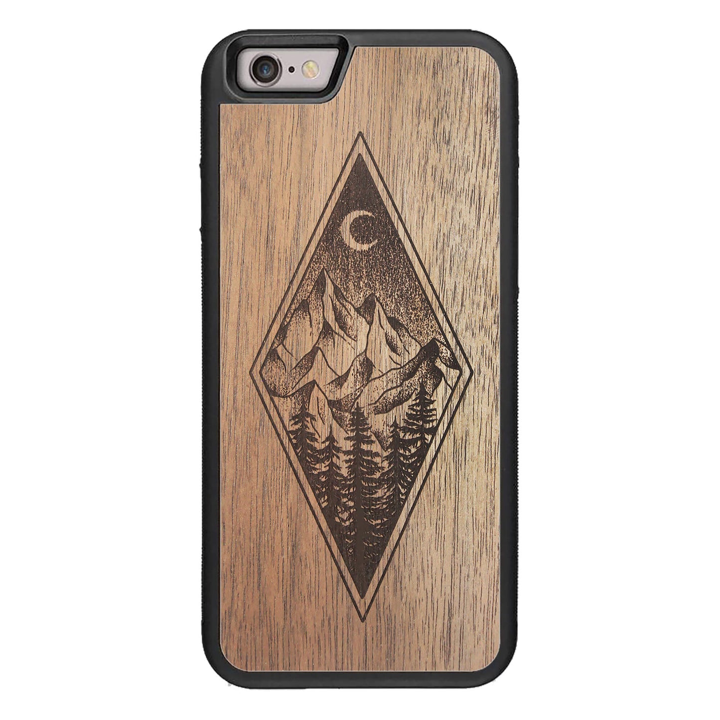 Wooden Case for iPhone 6/6S Mountain Night