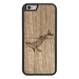 Wooden Case for iPhone 6/6S Whale