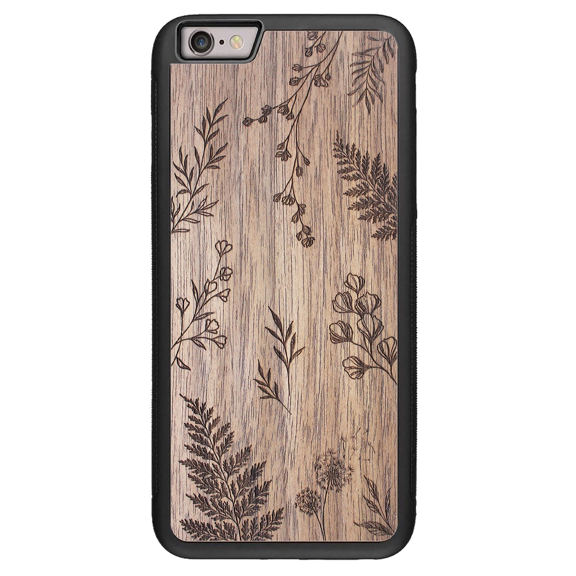 Wooden Case for iPhone 6/6S Plus Botanical
