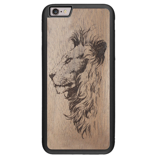 Wooden Case for iPhone 6/6S Plus Lion