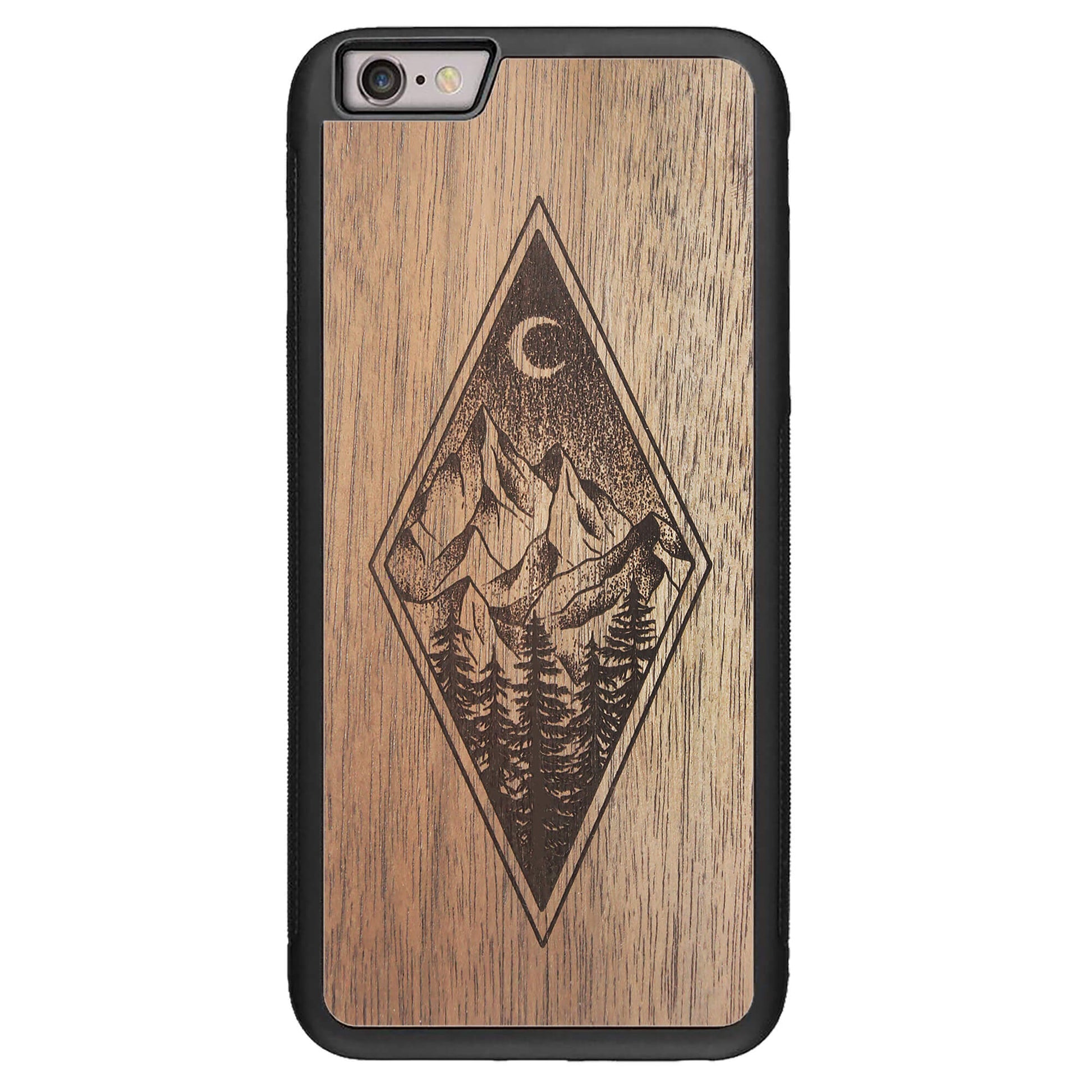 Wooden Case for iPhone 6/6S Plus Mountain Night