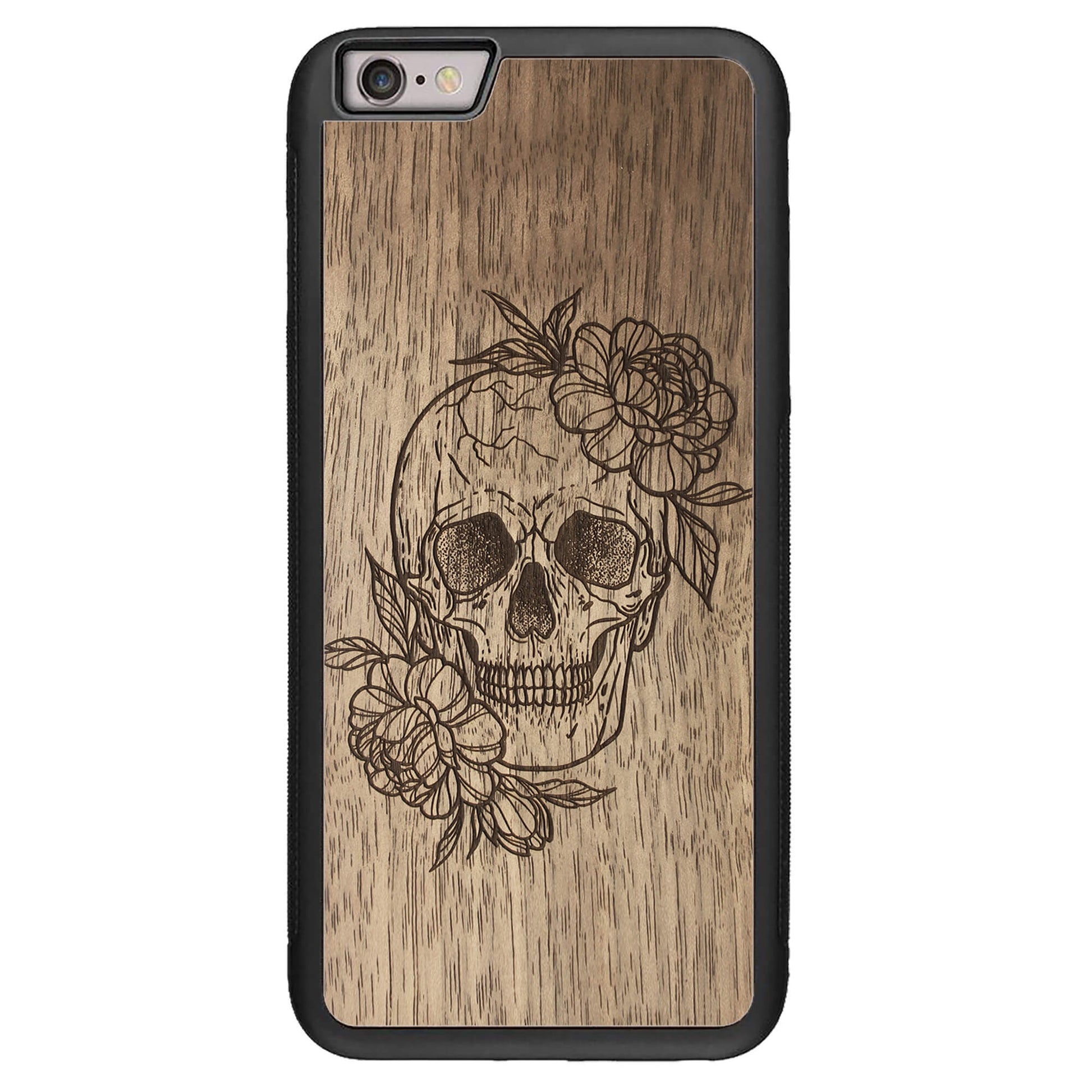 Wooden Case for iPhone 6/6S Plus Skull