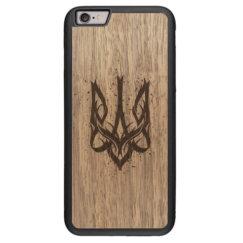 Wooden Case for iPhone 6/6S Plus Ukrainian Trident Trizub