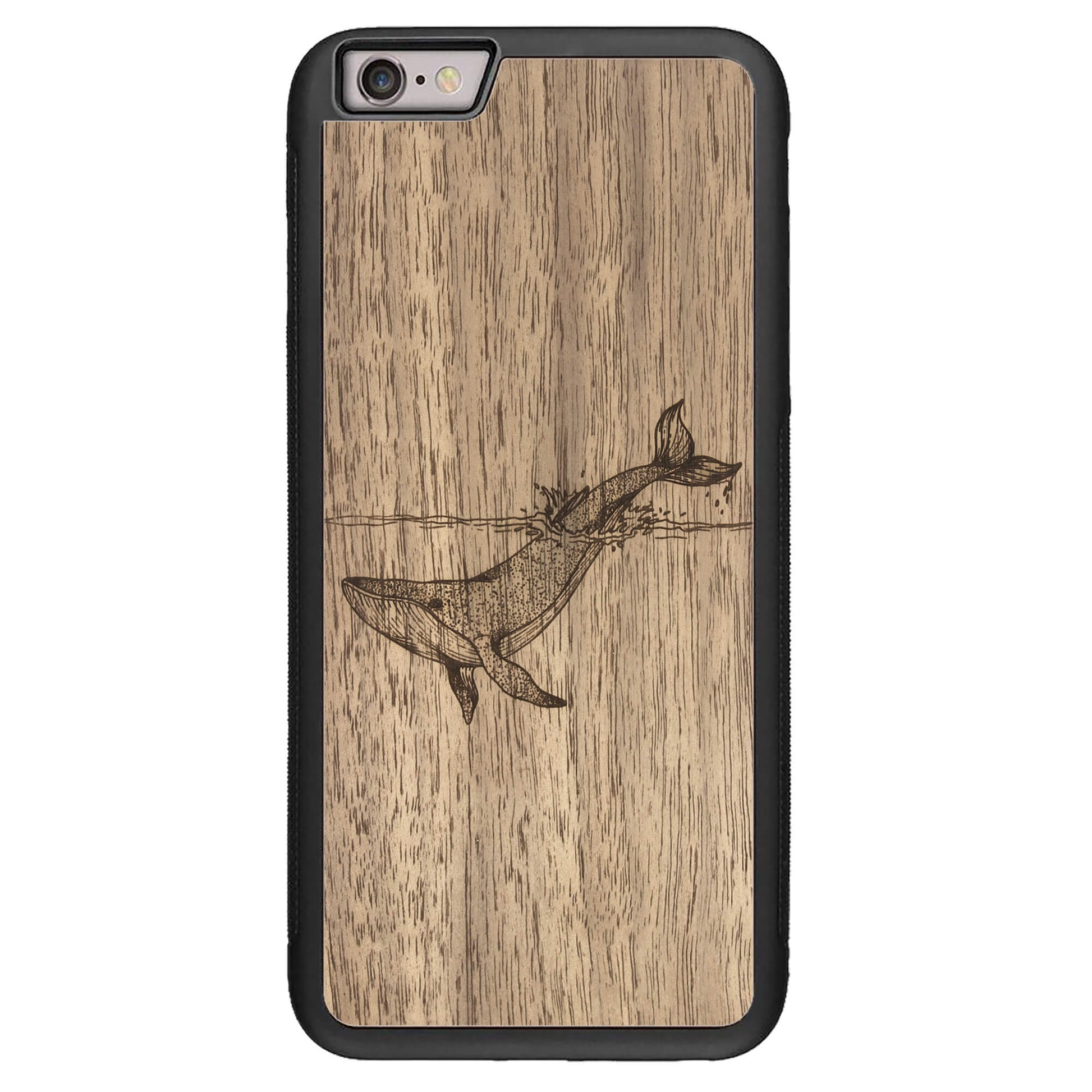 Wooden Case for iPhone 6/6S Plus Whale