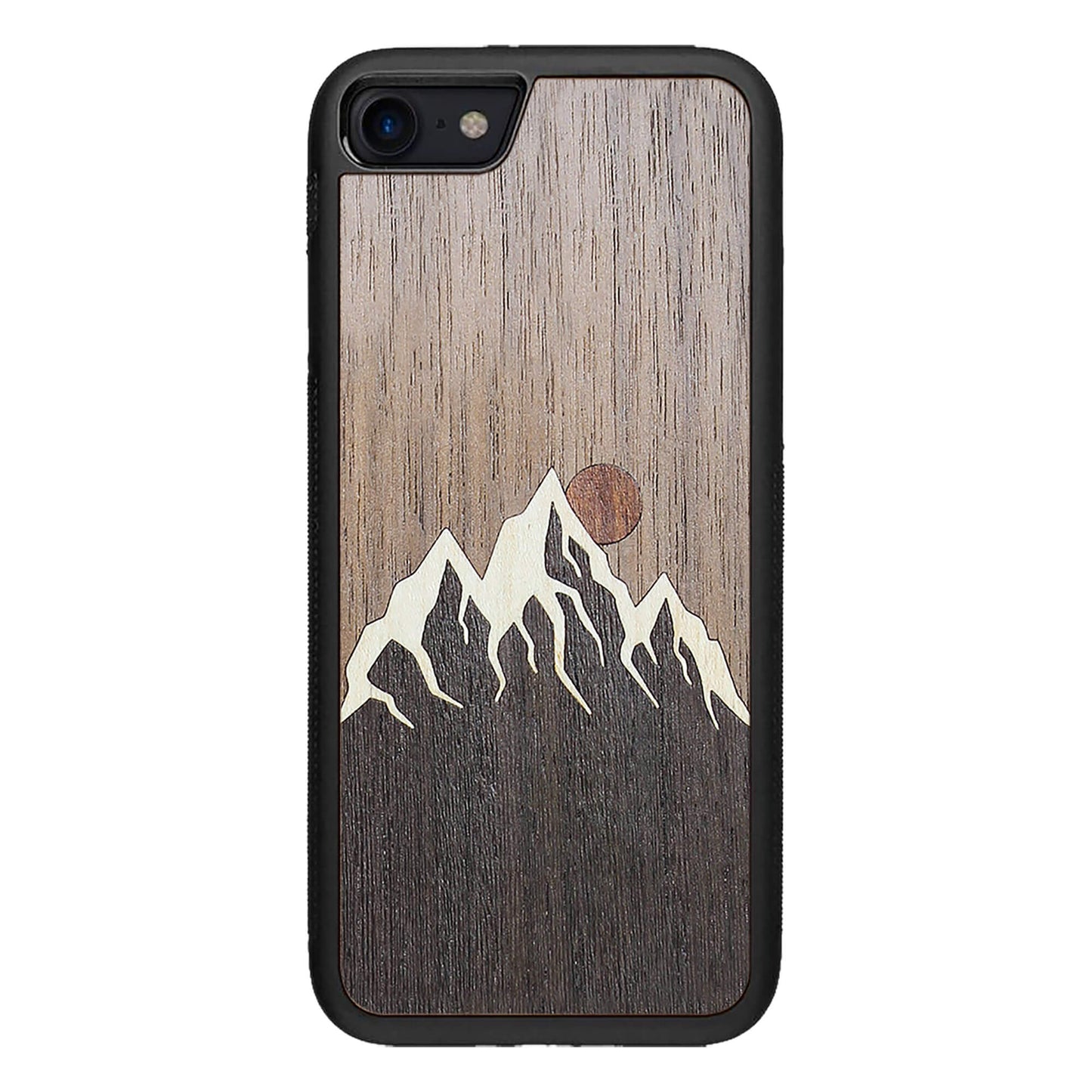 Wooden Case for iPhone 7 Mountain
