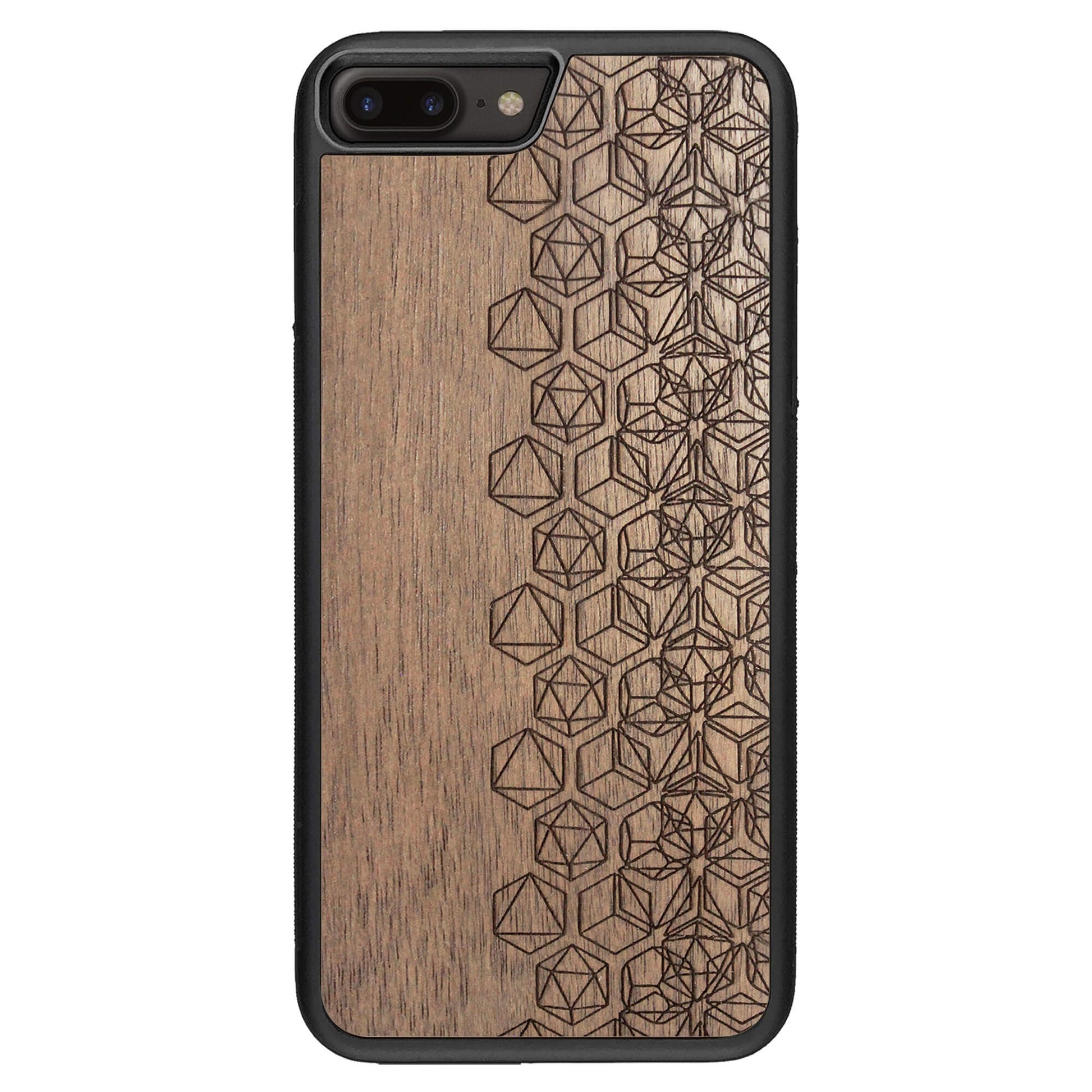 Wooden Case for iPhone 7 Plus Geometric